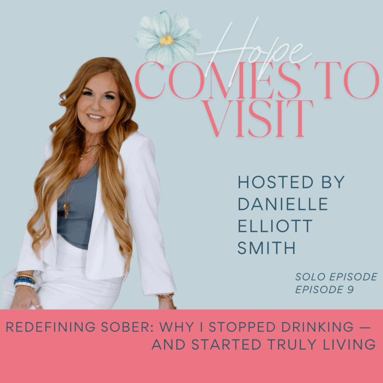 Hope Comes to Visit - Redefining Sober - Why I stopped Drinking and Started Truly Living - Six years ago, I made one of the most powerful decisions of my life: I stopped drinking. Not because I hit bottom. Not because I lost it all. But because I was slowly losing myself.