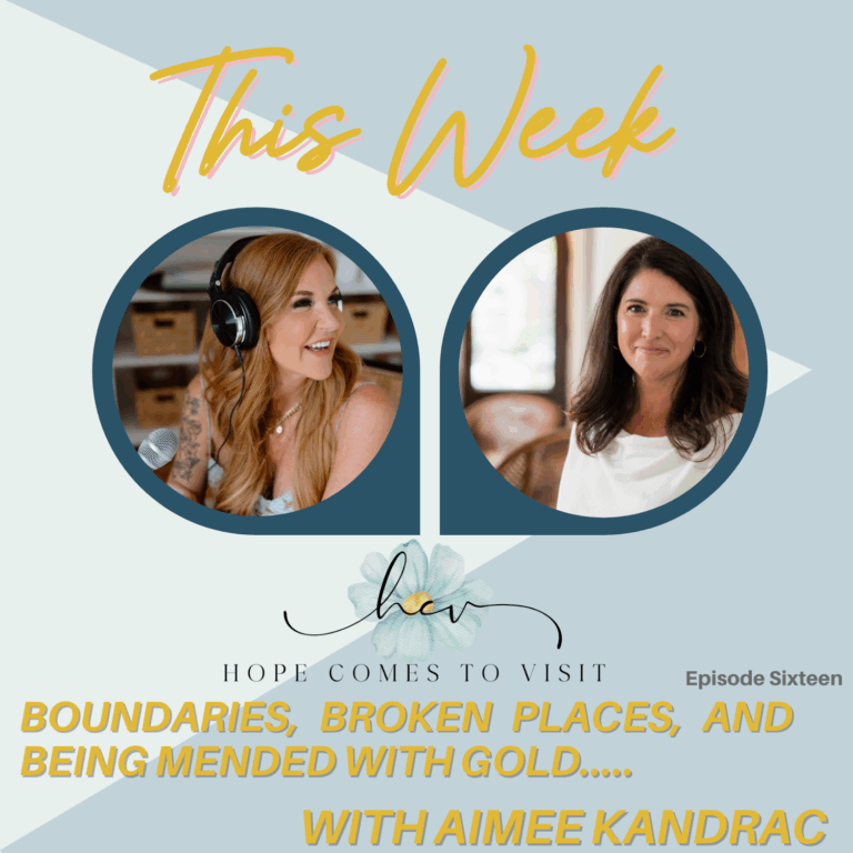 What happens when life breaks open in every direction? For Aimee Kandrac, it all came crashing down in a six-week period — empty nesting, a cancer scare, the end of her 23-year marriage, and selling her dream home. But from that breaking point came something extraordinary: “Amy 2.0.” In this episode of Hope Comes to Visit, Aimee shares how she rebuilt her life with new boundaries, deeper self-knowledge, and a joy her own family and friends had never seen before. As CEO and co-founder of What Friends Do, Aimee also brings hard-won wisdom about how we show up for each other in times of crisis. Because when we let others in — when we accept help as much as we give it — we create the kind of connection that heals us all.