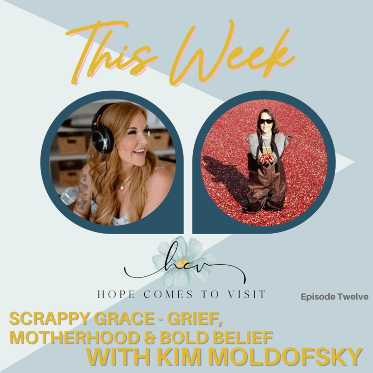 What happens when your world breaks open… and you find a way to keep breathing anyway? In this deeply moving episode of Hope Comes to Visit, Danielle sits down with writer, speaker, and bold belief builder Kim Moldofsky, whose life changed forever after the loss of her son Isaac to suicide five years ago. Together, they explore the layered terrain of grief, motherhood, identity, and rebuilding — not with false positivity, but with grace, honesty, and deep reverence for what it means to be human.