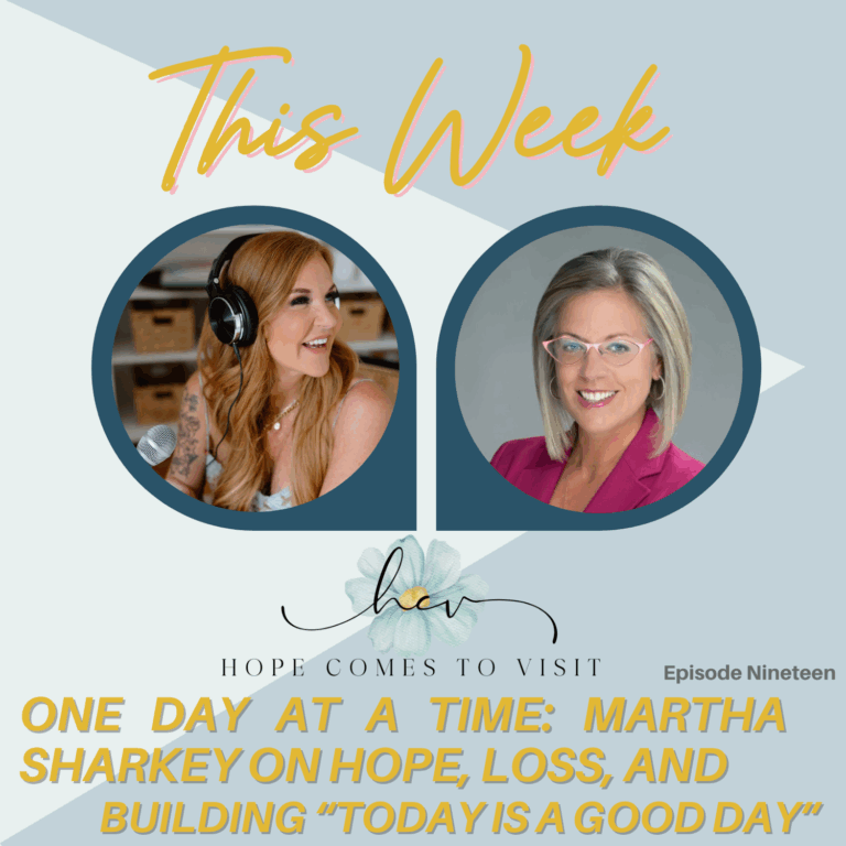 “Hope has to evolve and change.” These powerful words shaped the extraordinary journey of Martha Sharkey, Founder & CEO of Today is a Good Day — a nonprofit creating a lifeline for families navigating the Neonatal Intensive Care Unit (NICU).