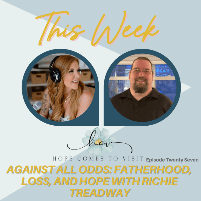 Entrepreneur and dad Richie Treadway joins me to talk about becoming a parent later in life, the moment everything fell apart—and the choice to keep going.  We don’t relive every detail; we sit with what it took to advocate, to grieve, and to try again.  Richie names the kind of love that “changes the way your heart works,” and defines hope as the resilience to not quit against all odds. 