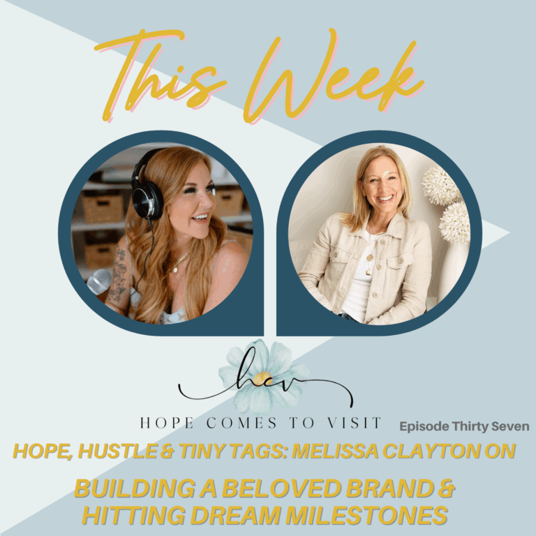 I’m sitting down with my friend Melissa Clayton, founder & CEO of Tiny Tags—the personalized jewelry brand born at a kitchen table and now beloved by moms, worn by Meghan Markle, sold in Target stores nationwide, and (pinch-me) featured on Oprah’s Favorite Things 2025.  We talk about the quiet courage behind the milestones: bootstrapping for 15+ years, saying no to shiny objects, building a values-first team, and telling real stories of motherhood (the joyful, the messy, the holy ordinary). Melissa shares what focus actually looks like when you’re self-funded, how she course-corrected her brand to speak directly to moms and their villages, and why “hope” often sounds like one more email, one more DM, one more ask.