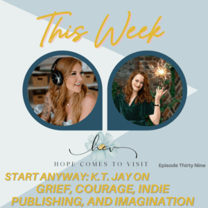 This conversation is a tender, steadying one with K.T. Jay, Amazon bestselling author of Inkbound Inheritance. K.T. writes fantasy that feels wondrous and true, and we talk about the very real life beneath her pages: early loss, writing as a way through, and the courage it takes to begin when the waves keep crashing. It was easy to feel as though I had known KT for years - and I'm confident you will feel the same.