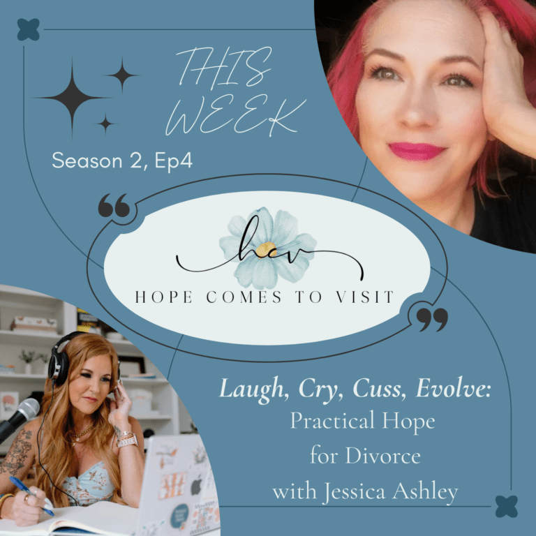 I’m joined by my long-time friend Jessica Ashley—the Divorce Coach for Moms (CDC Certified Divorce Coach®), award-winning writer, and pink-haired powerhouse helping women move through divorce with clarity, community, and yes… a little cussing. We talk about identity, grief that resurfaces in tiny moments, and how to be “amicable” with yourself when co-parenting isn’t collaborative.