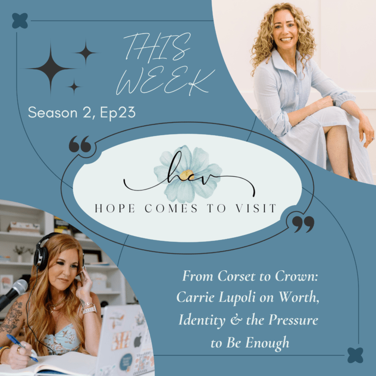 What if the behavior you're desperately trying to change is only part of the story? Carrie Lupoli has spent decades helping women transform their health, but along the way she discovered that nutrition was never really the destination. It was the doorway. In this deeply personal conversation, Carrie and I explore the invisible pressures women learn to carry: body image, perfectionism, people-pleasing, motherhood, achievement and the belief that our worth is something we have to earn